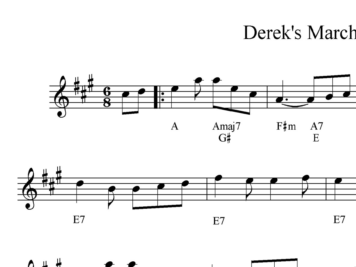 Derek's March